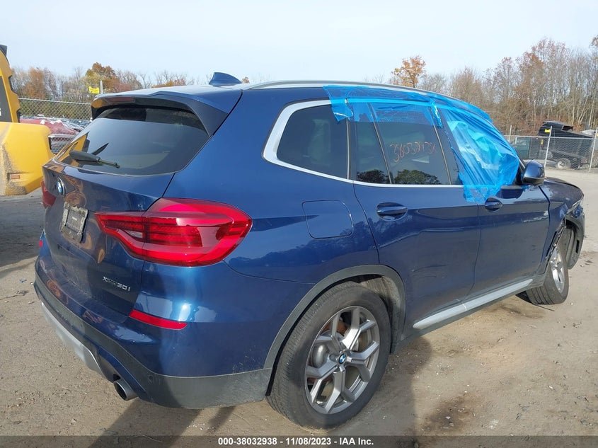 VIN 5UXTY5C09L9C93431 2020 BMW X3 XDRIVE30I