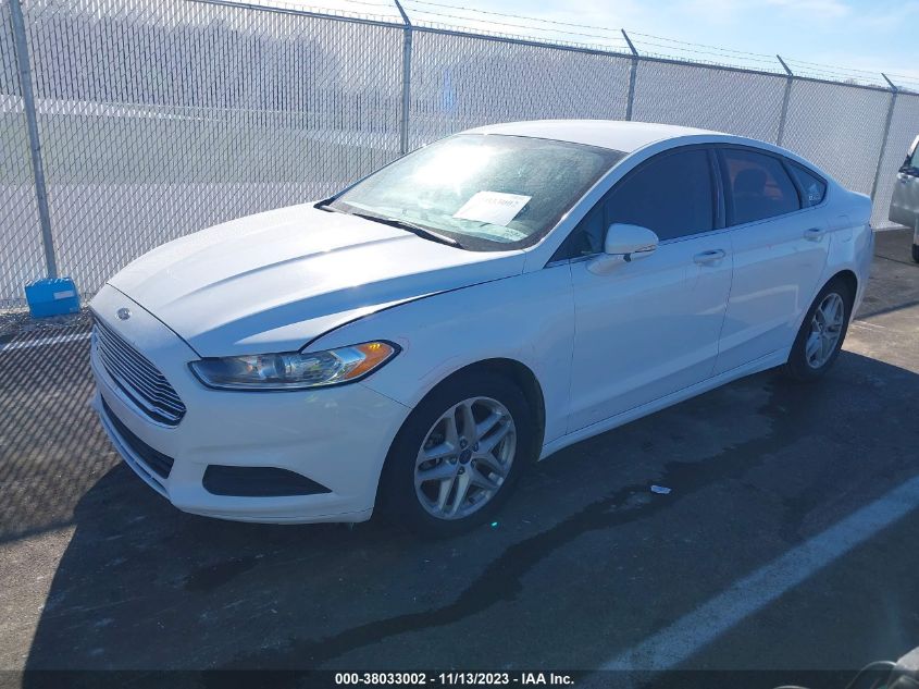 2014 FORD FUSION SE - 3FA6P0HD1ER371386