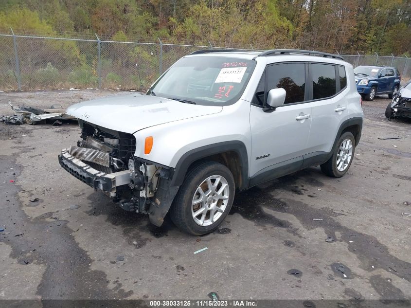 2019 JEEP RENEGADE LATITUDE FWD - ZACNJABB7KPK75625