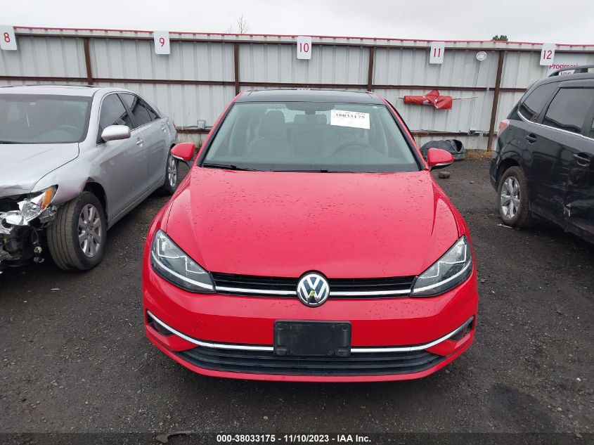 2018 VOLKSWAGEN GOLF S/SE - 3VWG17AU5JM262906
