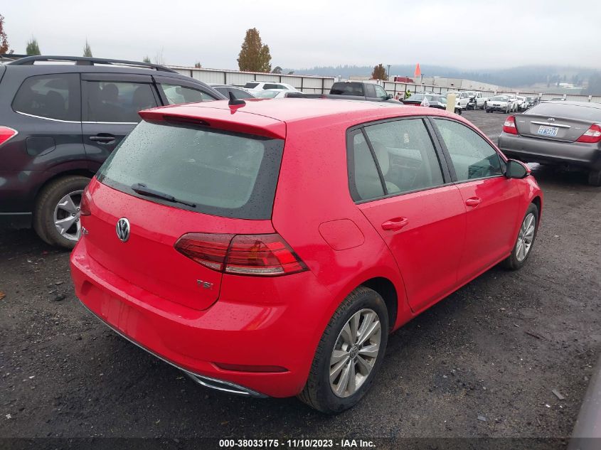 2018 VOLKSWAGEN GOLF S/SE - 3VWG17AU5JM262906
