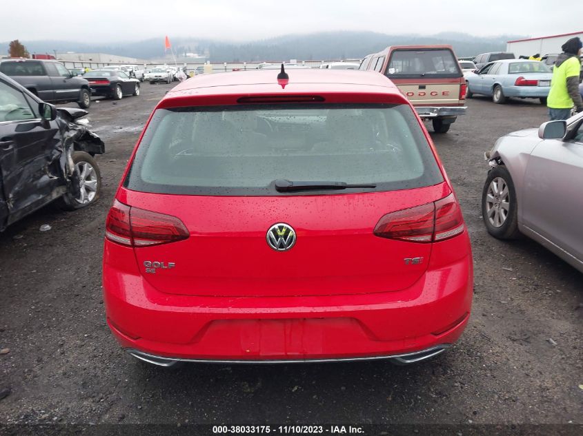 2018 VOLKSWAGEN GOLF S/SE - 3VWG17AU5JM262906