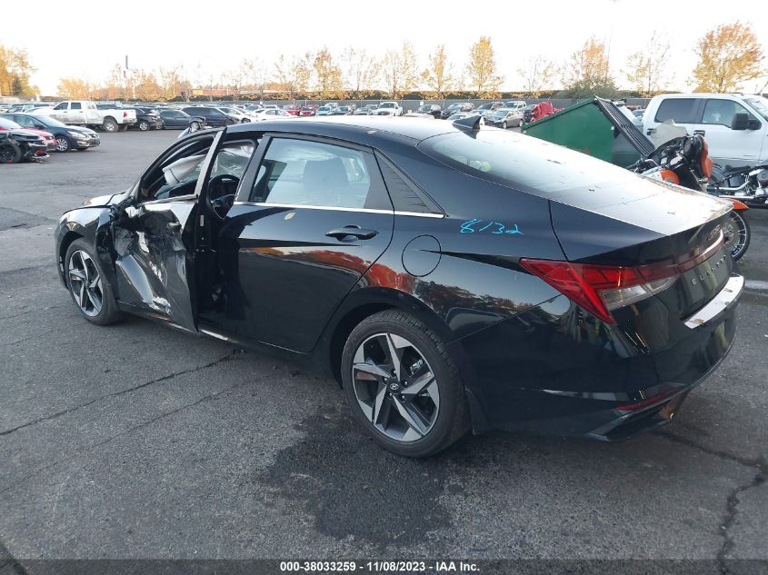 2021 HYUNDAI ELANTRA SEL - KMHLN4AG4MU162130