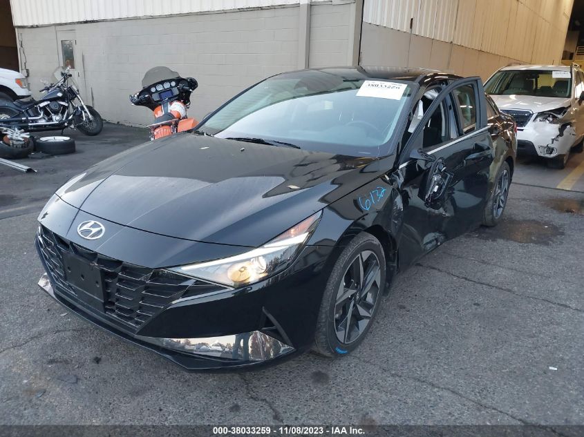 2021 HYUNDAI ELANTRA SEL - KMHLN4AG4MU162130