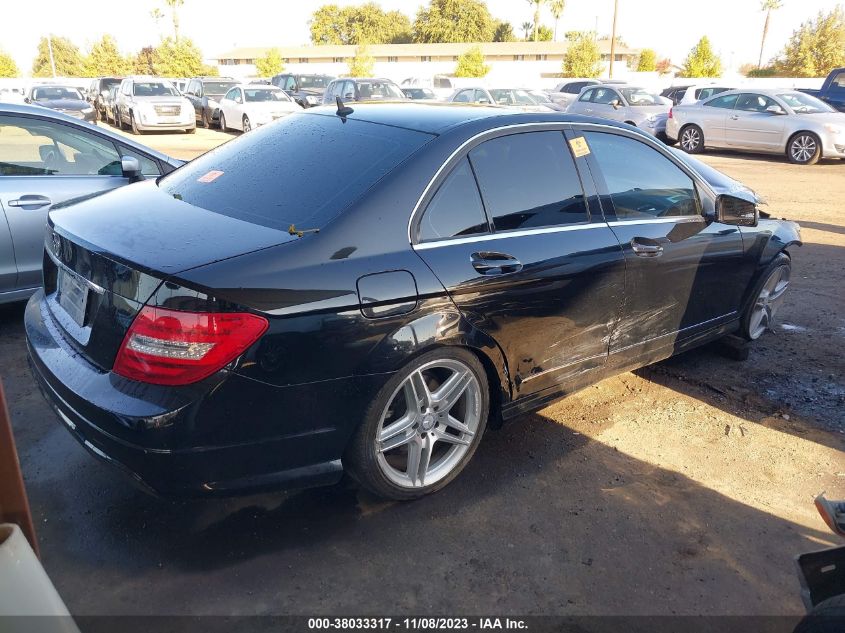 2013 MERCEDES-BENZ C 250 LUXURY/SPORT WDDGF4HB2DR265133