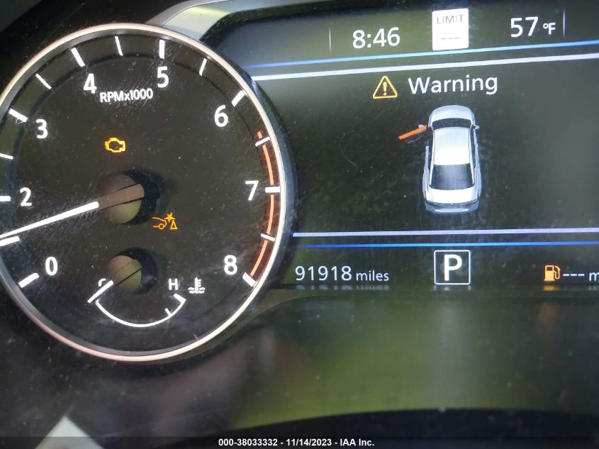 2019 NISSAN ALTIMA SL - 1N4BL4EV2KC247510