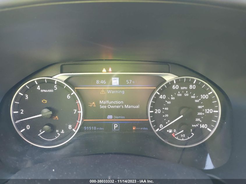 2019 NISSAN ALTIMA SL - 1N4BL4EV2KC247510