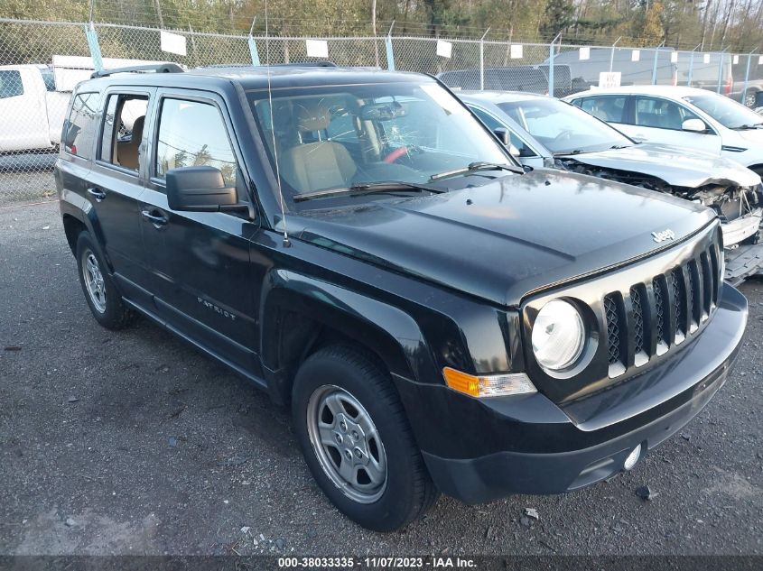 2017 JEEP PATRIOT SPORT - 1C4NJPBB0HD203226