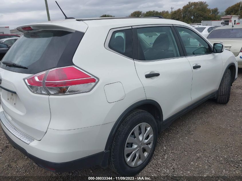 2016 NISSAN ROGUE S/SL/SV - 5N1AT2MT4GC849502