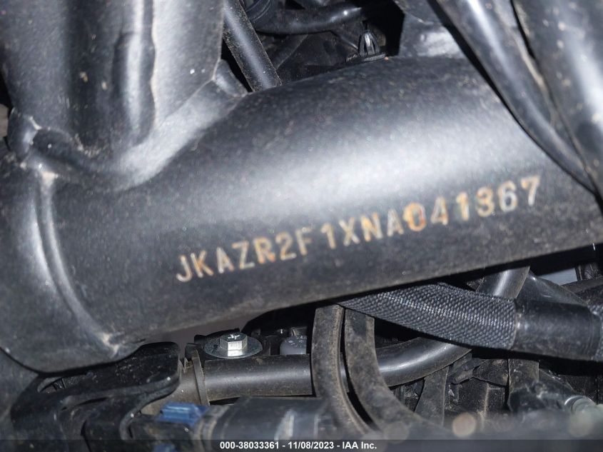 2022 KAWASAKI ZR900 - JKAZR2F1XNA041367