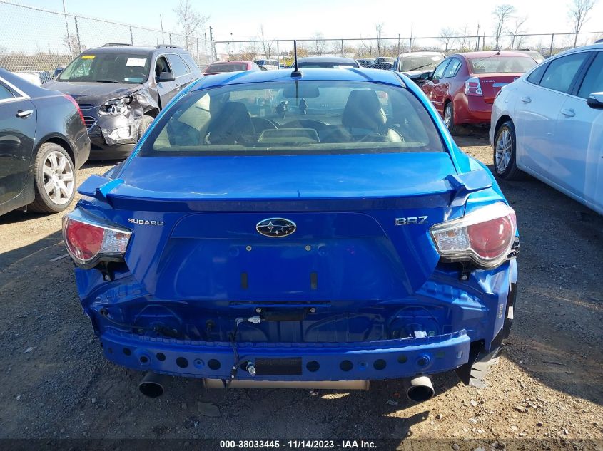 2013 SUBARU BRZ LIMITED - JF1ZCAC12D2611723
