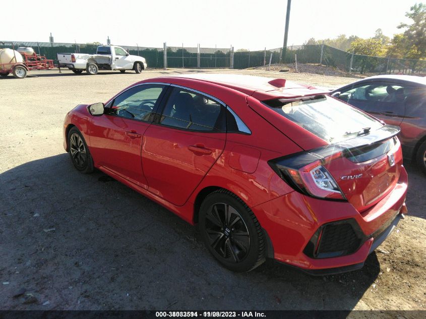 2017 HONDA CIVIC EX - SHHFK7H54HU232481