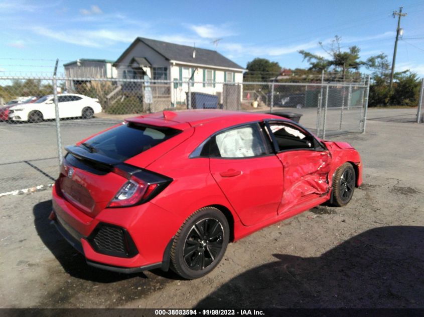 2017 HONDA CIVIC EX - SHHFK7H54HU232481