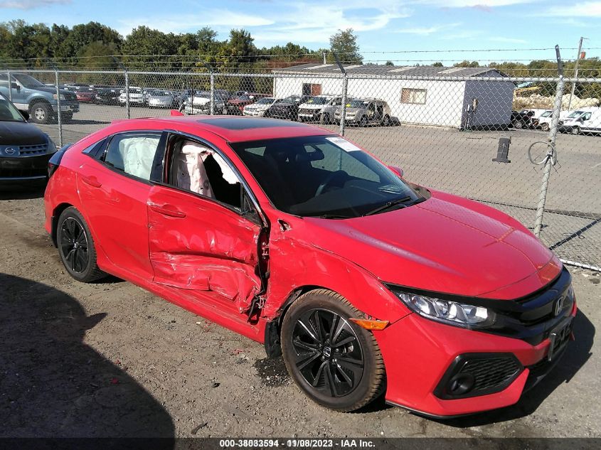 2017 HONDA CIVIC EX - SHHFK7H54HU232481
