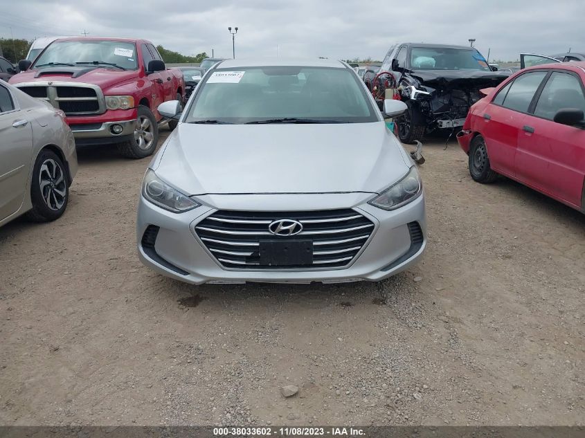 2018 HYUNDAI ELANTRA SEL/VALUE/LIMITED - 5NPD84LF6JH230759