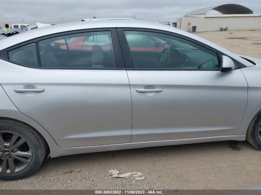 2018 HYUNDAI ELANTRA SEL/VALUE/LIMITED - 5NPD84LF6JH230759