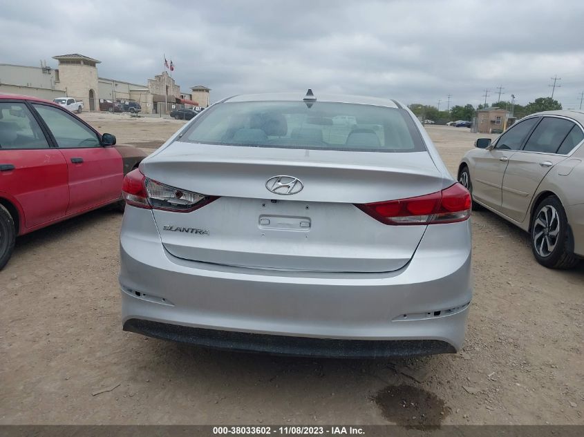 2018 HYUNDAI ELANTRA SEL/VALUE/LIMITED - 5NPD84LF6JH230759