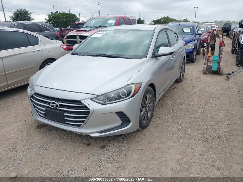 2018 HYUNDAI ELANTRA SEL/VALUE/LIMITED - 5NPD84LF6JH230759