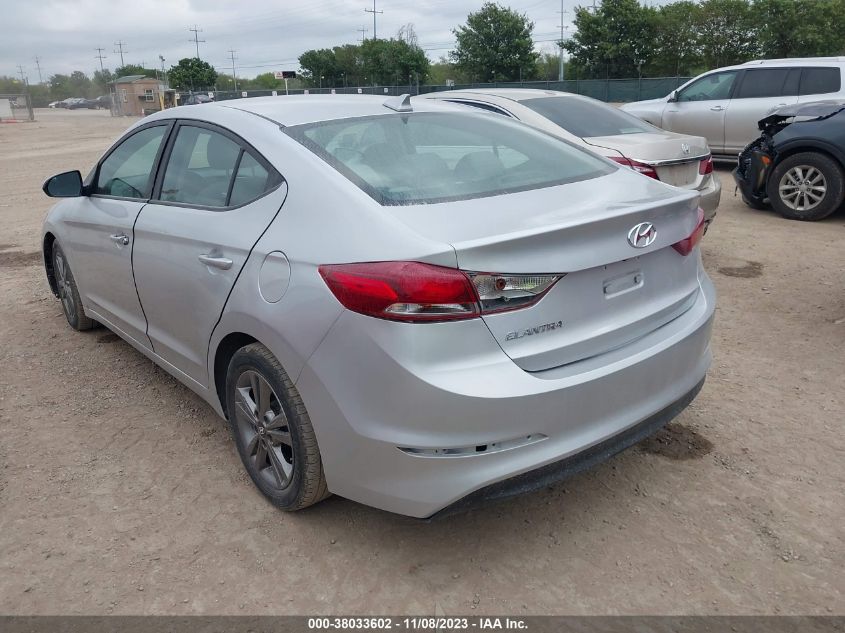 2018 HYUNDAI ELANTRA SEL/VALUE/LIMITED - 5NPD84LF6JH230759