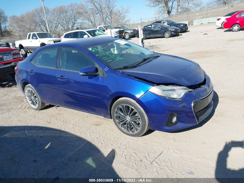 2015 TOYOTA COROLLA S PLUS - 5YFBURHE3FP345944