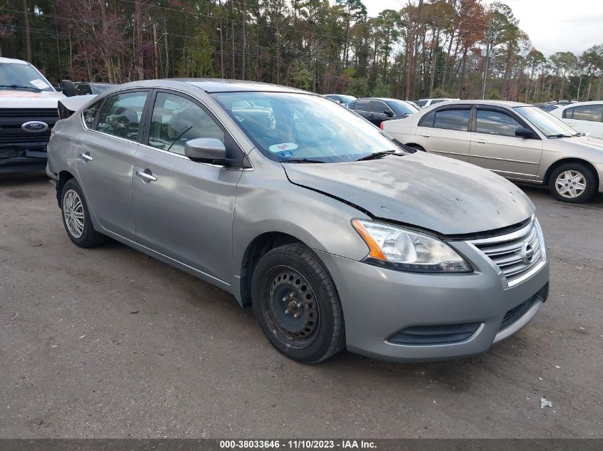 2013 NISSAN SENTRA S - 3N1AB7APXDL799008