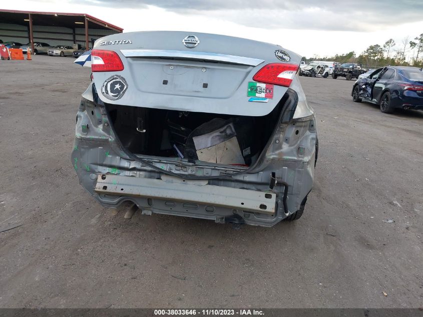 2013 NISSAN SENTRA S - 3N1AB7APXDL799008