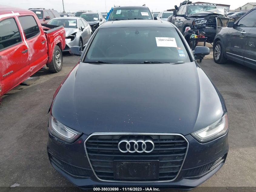 2014 AUDI A4 2.0T PREMIUM - WAUEFAFL4EN023428