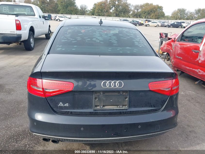 2014 AUDI A4 2.0T PREMIUM - WAUEFAFL4EN023428