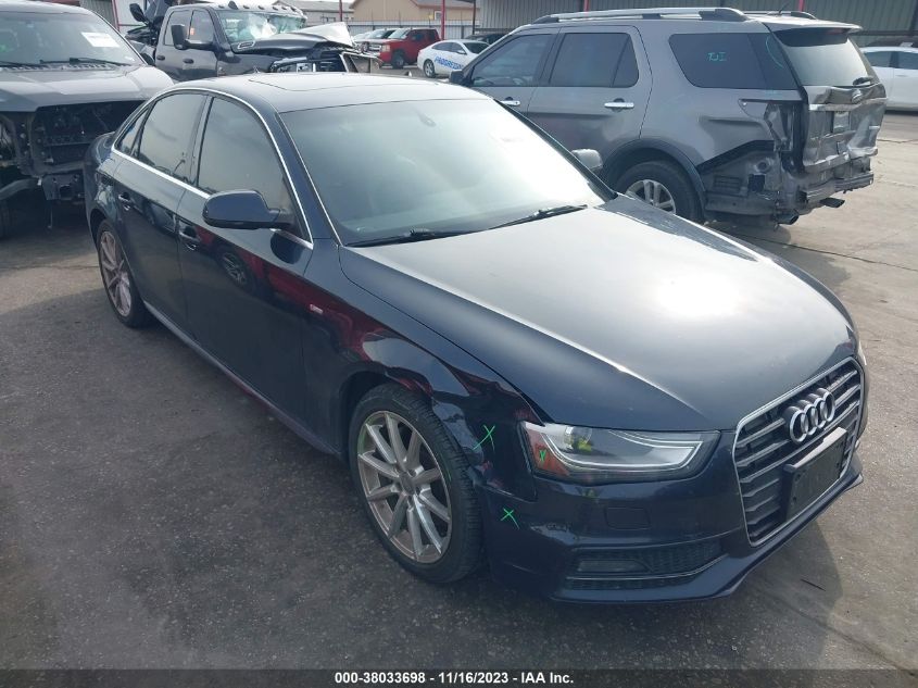 2014 AUDI A4 2.0T PREMIUM - WAUEFAFL4EN023428