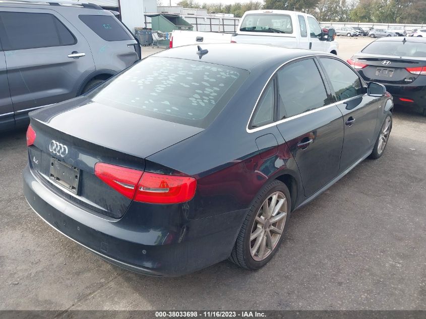 2014 AUDI A4 2.0T PREMIUM - WAUEFAFL4EN023428