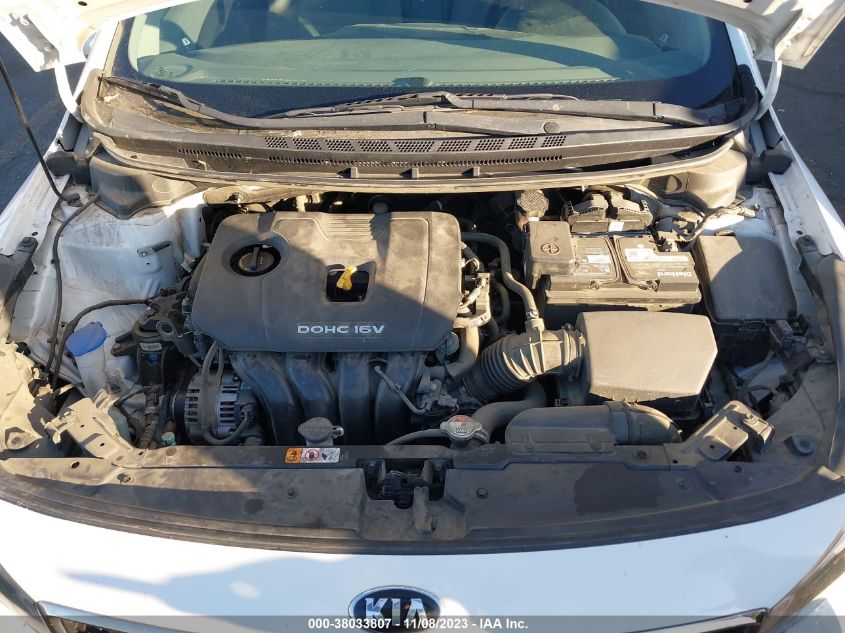 2017 KIA FORTE LX - 3KPFK4A73HE016543