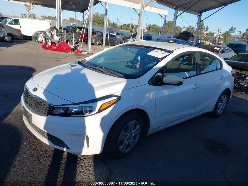 2017 KIA FORTE LX - 3KPFK4A73HE016543