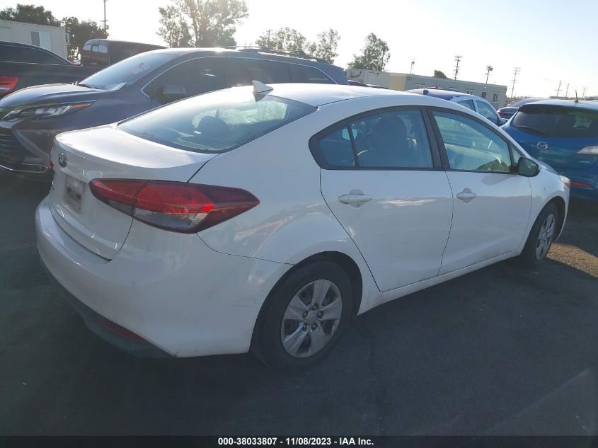 2017 KIA FORTE LX - 3KPFK4A73HE016543