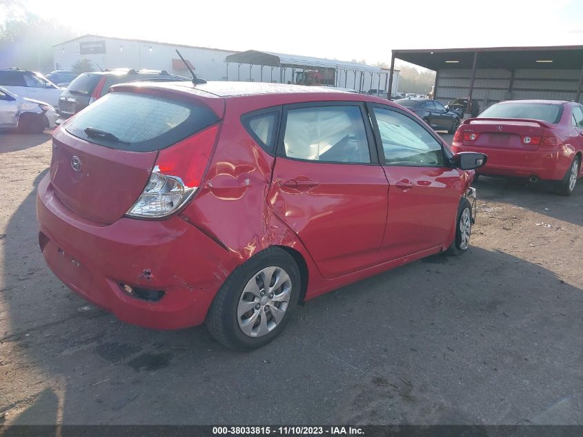 2017 HYUNDAI ACCENT SE - KMHCT5AE5HU311581