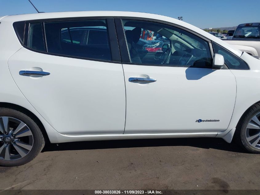 VIN 1N4BZ0CP9HC307268 2017 NISSAN LEAF SV