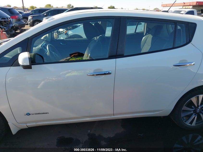 VIN 1N4BZ0CP9HC307268 2017 NISSAN LEAF SV