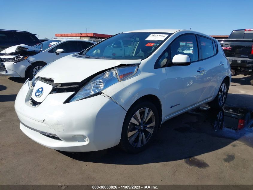 VIN 1N4BZ0CP9HC307268 2017 NISSAN LEAF SV