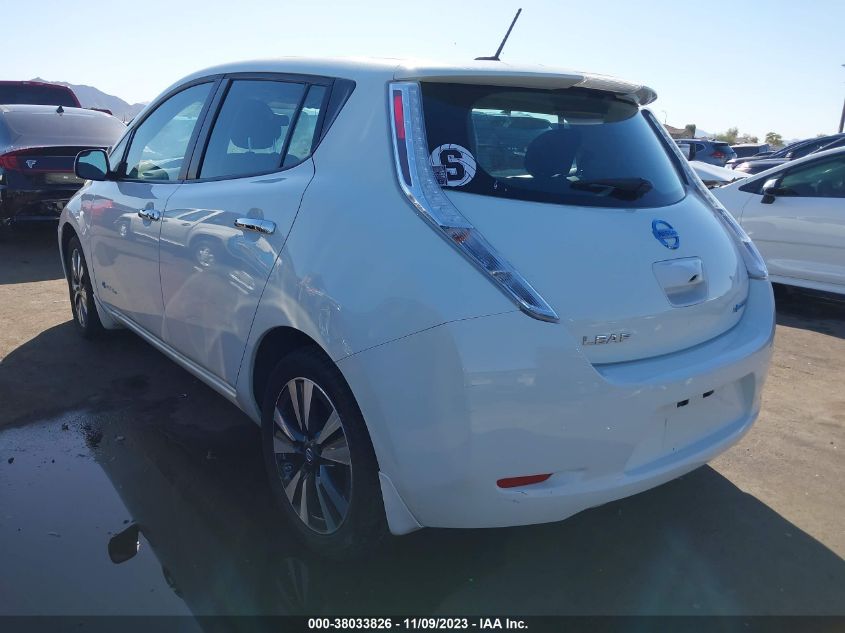 VIN 1N4BZ0CP9HC307268 2017 NISSAN LEAF SV