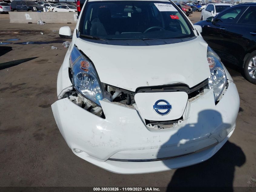 VIN 1N4BZ0CP9HC307268 2017 NISSAN LEAF SV