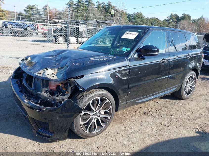VIN SALWR2SU8MA769091 2021 LAND ROVER RANGE ROVER SPORT HSE SILVER EDITION