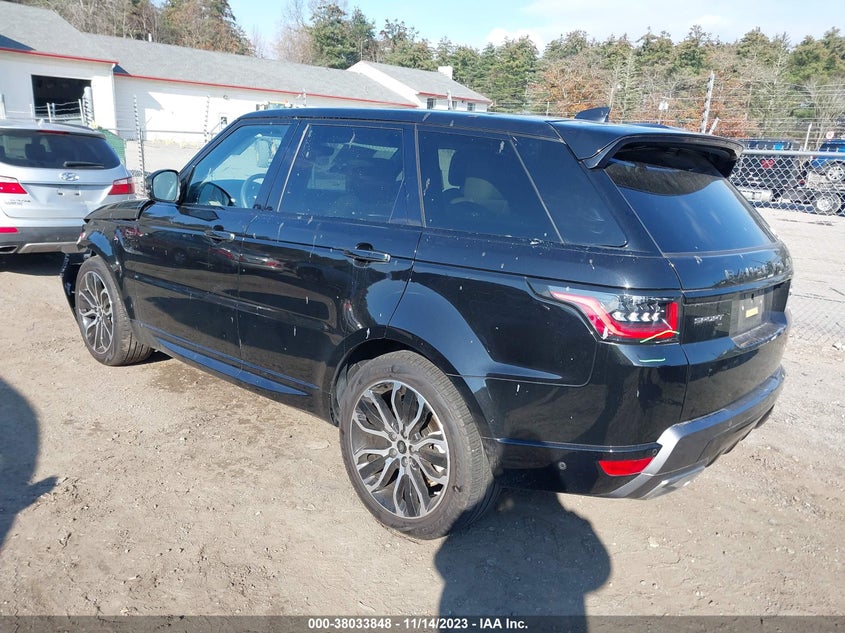 VIN SALWR2SU8MA769091 2021 LAND ROVER RANGE ROVER SPORT HSE SILVER EDITION