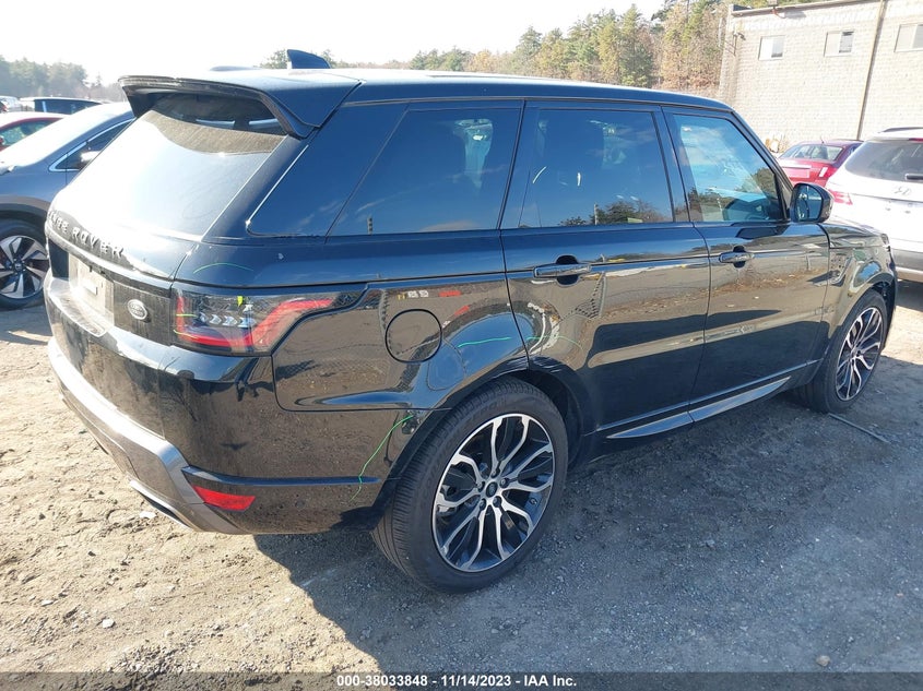 VIN SALWR2SU8MA769091 2021 LAND ROVER RANGE ROVER SPORT HSE SILVER EDITION