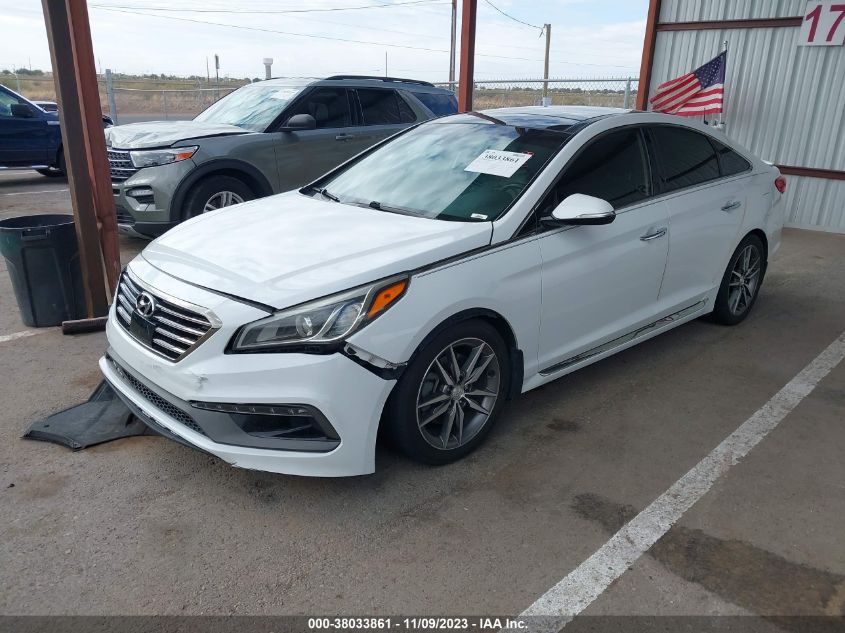 2015 HYUNDAI SONATA SPORT 2.0T - 5NPE34AB2FH039446