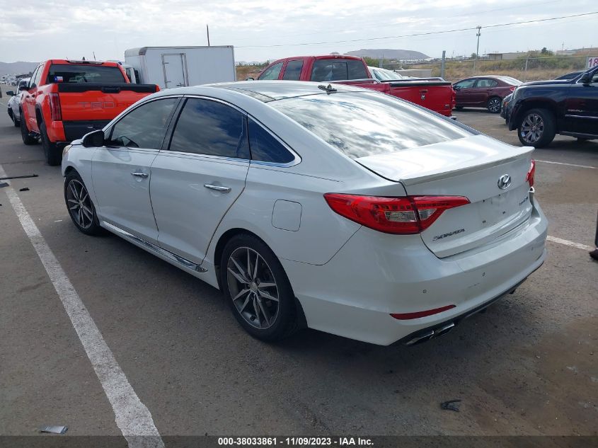 2015 HYUNDAI SONATA SPORT 2.0T - 5NPE34AB2FH039446