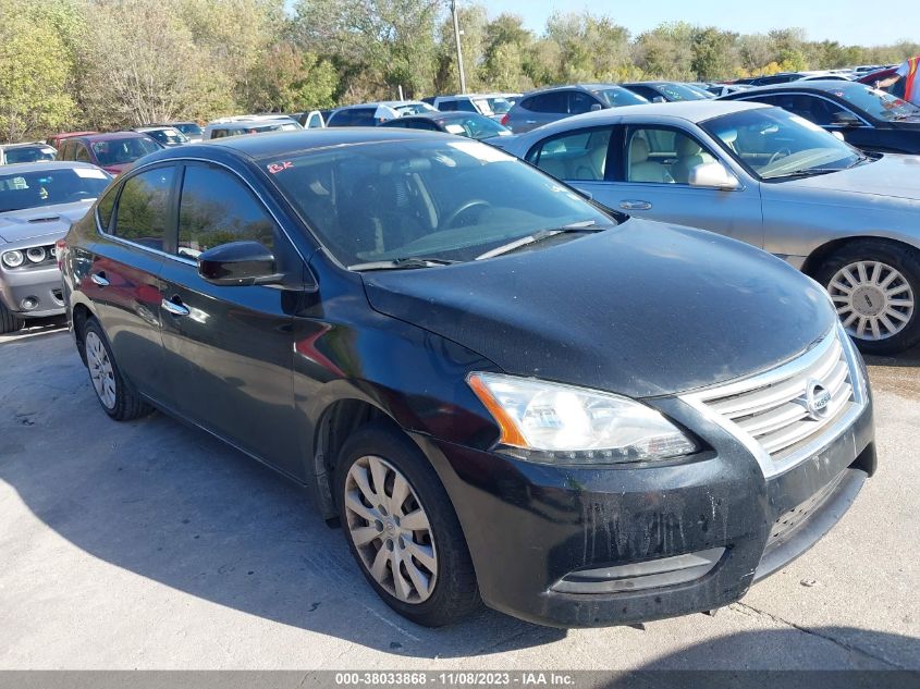 2013 NISSAN SENTRA SV - 1N4AB7AP1DN908586