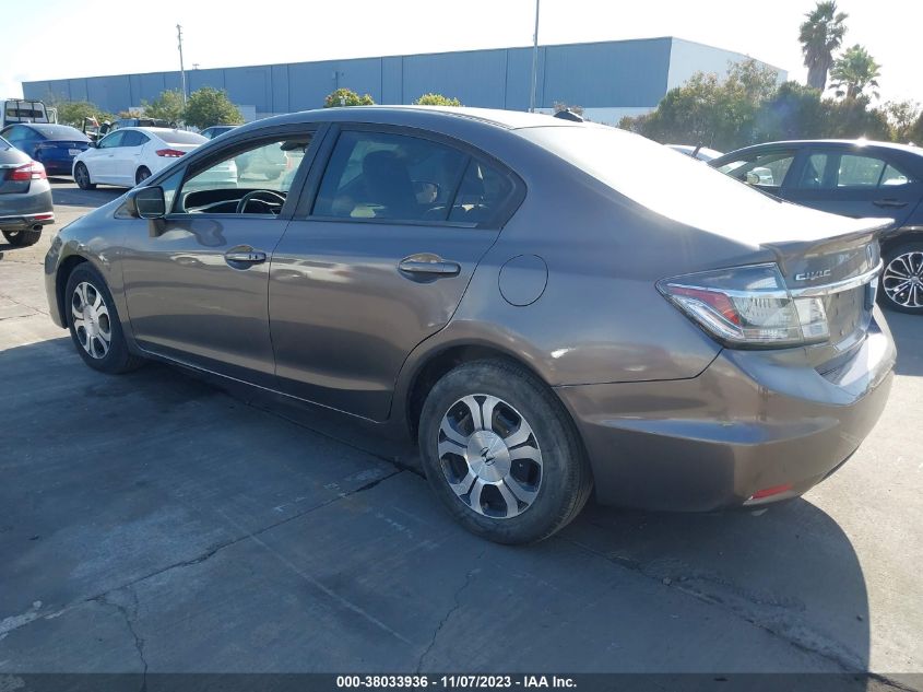 2014 HONDA CIVIC HYBRID - 19XFB4F23EE200342