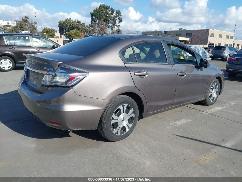 2014 HONDA CIVIC HYBRID - 19XFB4F23EE200342