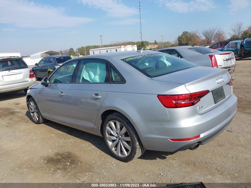 VIN WAUGMAF47HA176002 2017 AUDI A4 ULTRA PREMIUM