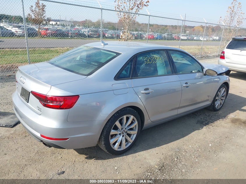 VIN WAUGMAF47HA176002 2017 AUDI A4 ULTRA PREMIUM
