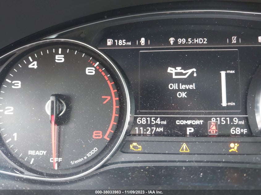 VIN WAUGMAF47HA176002 2017 AUDI A4 ULTRA PREMIUM